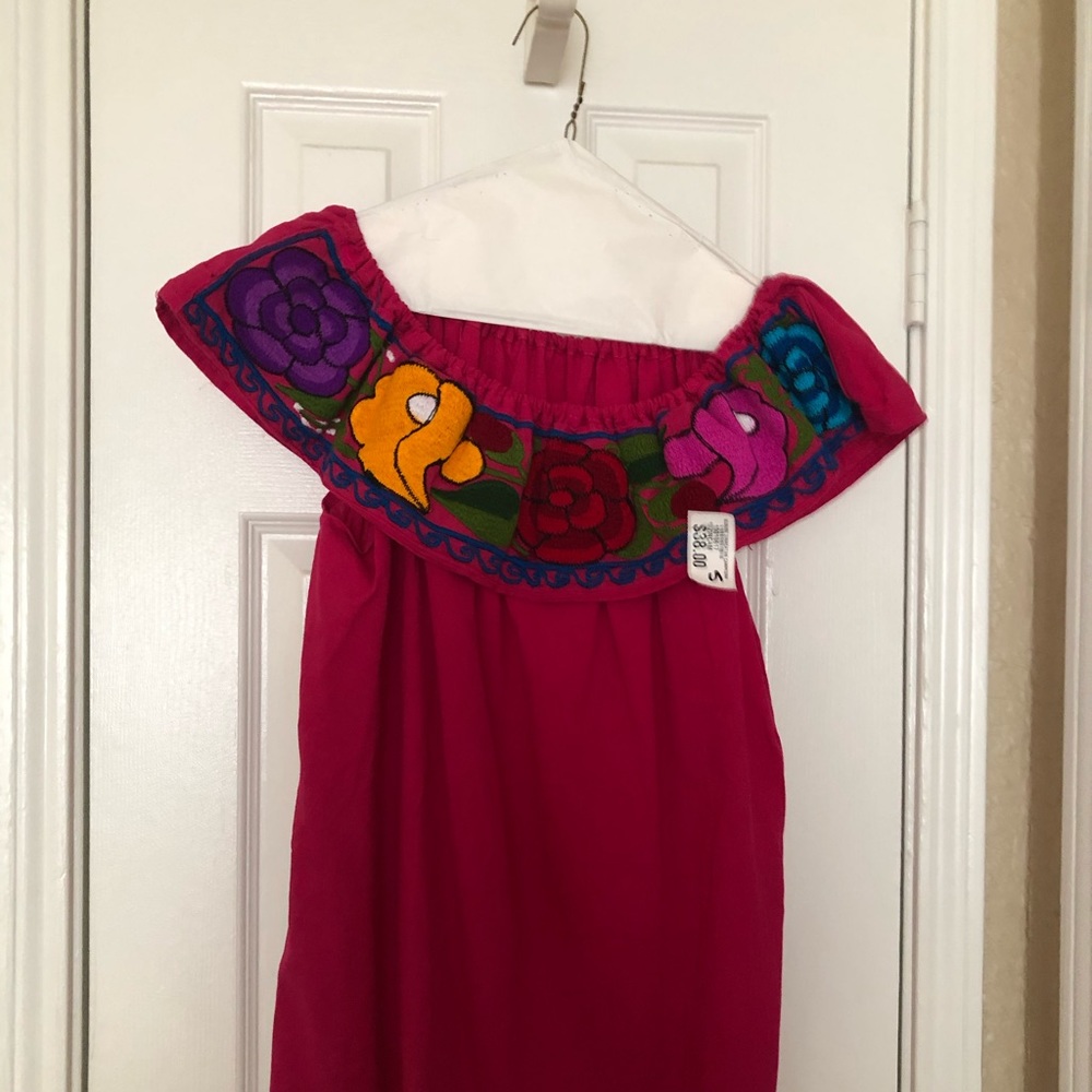 Ethnic, fiesta style Mexican top